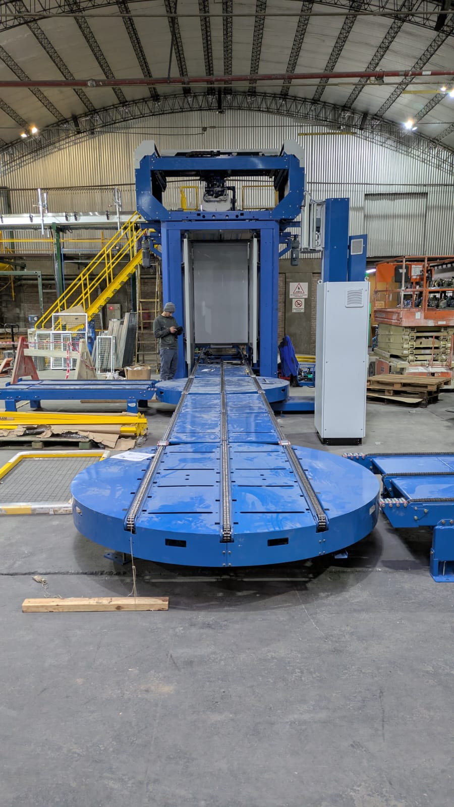 Detalle paletizadora